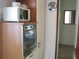 Cooking nook with fridge and oven