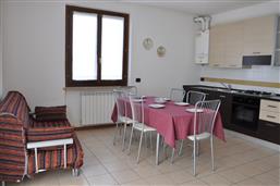 Living room with kitchen